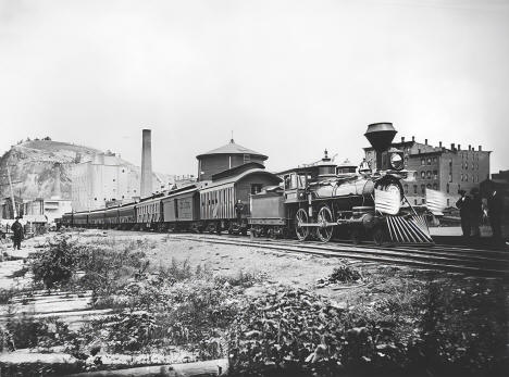 Railroad, Red Wing Minnesota, 1880s