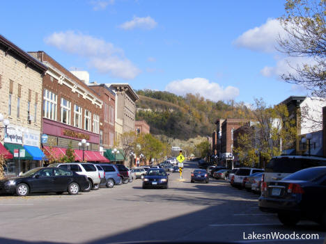 Street scene, Red Wing Minnesota, 2009