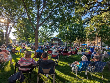 Red Wing Arts Concerts in the Park series, Red Wing, Minnesota, 2024