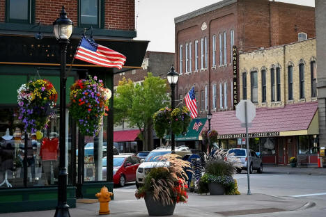 View of Downtown Red Wing, Minnesota, 2025